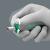 Maner surubelnita cu biti, 1/4", Kraftform Kompakt 838 RA S M SET1, 14 piese, Wera 05051060001 HardWork ToolsRange