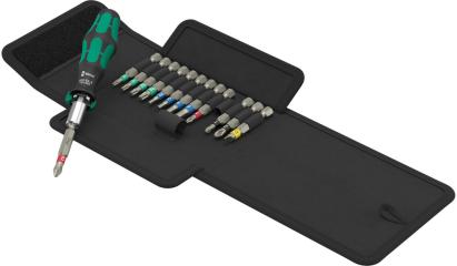 Maner surubelnita cu biti, 1/4", Kraftform Kompakt 838 RA S M SET1, 14 piese, Wera 05051060001 HardWork ToolsRange