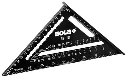 Echer de tâmplărie RS 18 SOLA 56160101 HardWork ToolsRange