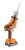 Fierastrau tip sabie 18V 2Ah BK-CRS33 Set HardWork ToolsRange