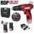 Bormasina cu acumulator Li-ion 12V 2x1.5Ah 28Nm RD-CDL26 HardWork ToolsRange
