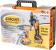Polizor ungh. si mas. gaurit cu percutie 18V 2x4Ah BK-AGCDL2 HardWork ToolsRange
