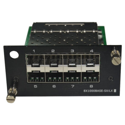 Modul 8 porturi SFP 155/1250Mbps - UTEPO SafetyGuard Surveillance