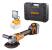 Polizor unghiular fara perii Ø125mm18V4Ah16LED2USB BK-BAG72 HardWork ToolsRange