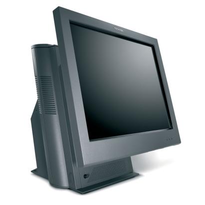 Sistem POS Second Hand Toshiba SurePOS 500 Series 4852-E66, 15 Inch 1366 x 768 LCD TouchScreen, Intel Core2 Quad Q6700 2.66GHz, 4GB DDR2, 128GB SSD, Fara Capac Spate + Windows 10 Pro NewTechnology Media