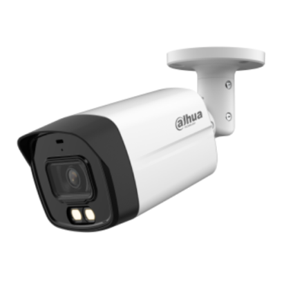 Camera de supraveghere 5MP, lentila 3.6mm, IR 40m, microfon, Smart Dual Light - Dahua HAC-HFW1500TLM-IL-A-0360B-S2 SafetyGuard Surveillance