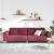 Set de canapea bordo țesătură GartenMobel Dekor