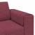 Set de canapea bordo țesătură GartenMobel Dekor