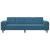 Set de canapea albastru Catifea GartenMobel Dekor