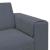 Set de canapea Gri închis Catifea GartenMobel Dekor