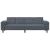 Set de canapea Gri închis Catifea GartenMobel Dekor