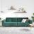 Set de canapea Verde închis Catifea GartenMobel Dekor