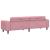 Set de canapea Roz Catifea GartenMobel Dekor