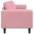 Set de canapea Roz Catifea GartenMobel Dekor