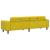 Set de canapea Galben Catifea GartenMobel Dekor