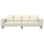 Set de canapea Crem Catifea GartenMobel Dekor