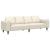 Set de canapea Crem Catifea GartenMobel Dekor