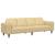 Sofa din material textil Gri Verde 208 cm Țesătură de catifea GartenMobel Dekor