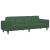 Sofa din material textil Verde închis 208 cm Țesătură de catifea GartenMobel Dekor