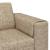 Set de canapea Gri deschis Piele ecologică de suede GartenMobel Dekor