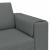 Set de canapea 3 pcs Gri închis țesătură GartenMobel Dekor