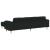 Set de canapea 3 pcs Negru țesătură GartenMobel Dekor