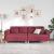 Set de canapea 3 pcs bordo țesătură GartenMobel Dekor