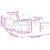 Set de canapea 3 pcs Gri deschis Catifea GartenMobel Dekor