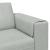 Set de canapea 3 pcs Gri deschis Catifea GartenMobel Dekor
