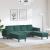 Set de canapea 3 pcs Verde închis Catifea GartenMobel Dekor