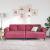 Set de canapea 3 pcs bordo Catifea GartenMobel Dekor