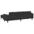 Set de canapea 3 pcs Negru Catifea GartenMobel Dekor