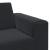 Set de canapea 3 pcs Negru Catifea GartenMobel Dekor