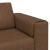 Set de canapea 3 pcs Maro Piele ecologică de suede GartenMobel Dekor