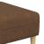 Set de canapea 3 pcs Maro Piele ecologică de suede GartenMobel Dekor