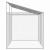 Cușcă pentru câine Argintiu 400 x 200 x 256 cm Oțel Galvanizat GartenMobel Dekor
