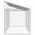 Cușcă pentru câine Argintiu 600 x 200 x 256 cm Oțel Galvanizat GartenMobel Dekor