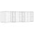 Cușcă pentru câine Argintiu 600 x 200 x 200 cm Oțel Galvanizat GartenMobel Dekor