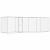 Cușcă pentru câine Argintiu 600 x 200 x 256 cm Oțel Galvanizat GartenMobel Dekor