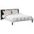 Set de pilote de iarnă cu pernă 3 pcs Alb 200 x 200 cm GartenMobel Dekor