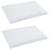 Set de pilote de iarnă cu pernă 3 pcs Alb 240 x 260 cm GartenMobel Dekor