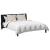 Set de pilote de iarnă cu pernă 3 pcs Alb 240 x 200 cm GartenMobel Dekor