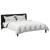 Set de pilote de iarnă cu pernă 3 pcs Alb 260 x 220 cm GartenMobel Dekor