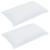 Pilotă cu pernă 3 pcs Alb 200 x 220 cm Microfibră GartenMobel Dekor