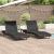Șezlonguri 3 pcs Maro 40 x 40 x 40.5 cm poliratan GartenMobel Dekor