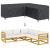 Husă pentru mobilier de exterior 235 x 235 x 80 cm GartenMobel Dekor