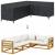 Husă pentru mobilier de exterior 260 x 210 x 80 cm GartenMobel Dekor