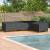 Husă pentru mobilier de exterior 355 x 275 x 80 cm GartenMobel Dekor