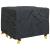 Husă pentru mobilier de exterior Negru 100 x 100 x 70 cm 420D GartenMobel Dekor