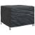 Husă pentru mobilier de exterior Negru 100 x 100 x 70 cm 420D GartenMobel Dekor